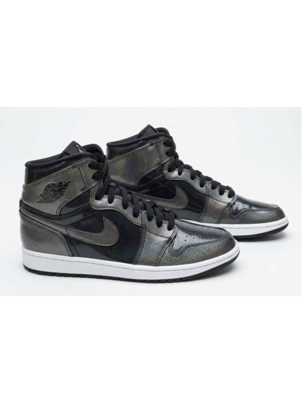 Nike Air Jordan Retro 1 Black
Patent Anthracite /White
332550-017 (2016) Size 11